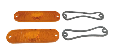 Parking Lamp Lens, Set of 2, 1964-1968 American, 1969 Rambler, Hurst SC/Rambler, 1966-69 Rogue