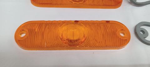 Parking Lamp Lens, Set of 2, 1964-1968 American, 1969 Rambler, Hurst SC/Rambler, 1966-69 Rogue