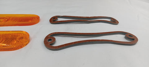 Parking Lamp Lens, Set of 2, 1964-1968 American, 1969 Rambler, Hurst SC/Rambler, 1966-69 Rogue