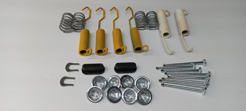 Drum Brake Hardware Kit, For 10" Rear Drum Brakes, Adjusters Not Included (Two Required), 1965-88 AMC, 1979-89 Jeep