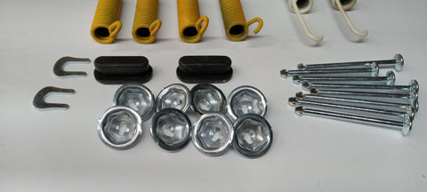 Drum Brake Hardware Kit, For 10" Rear Drum Brakes, Adjusters Not Included (Two Required), 1965-88 AMC, 1979-89 Jeep