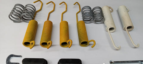 Drum Brake Hardware Kit, For 10" Rear Drum Brakes, Adjusters Not Included (Two Required), 1965-88 AMC, 1979-89 Jeep