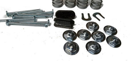 Brake Drum Hardware Kit, Rear (Adjusters Not Included), 1960-1988 AMC/Rambler, 1978-89 Jeep (See Applications)