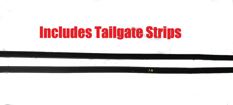 WIndow Felt/Beltline Weatherstrip Kit, 1974-1978 AMC Matador & Ambassador With Tailgate