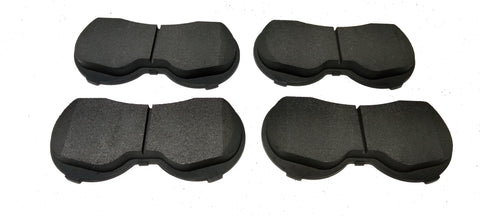 Brake Pad Set, Custom Carbon Kevlar For Superior Stopping Power & Low Dust, See Applications - 1965-70 AMC with Bendix 4-Piston Brake Calipers (Ships in approx. 1-2 weeks)