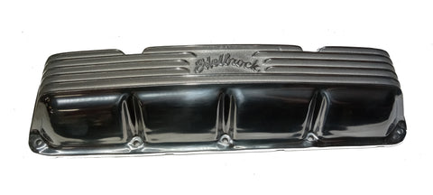 Clearance - Valve Covers, Edelbrock Finned Polished Aluminum, 1966-69 AMC, Jeep