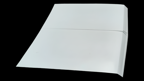 Fiberglass Hood, Bolt-On, 1966-69 Rambler American - Ships truck freight in approx. 2-4 weeks, freight charges will be invoiced separately