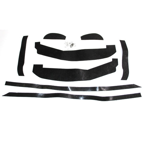 Front Inner Fender Splash Guard Seal kit w/Staples, 1967-73 AMC Ambassador, 1971-73 AMC Matador, 1967-70 AMC Rebel,