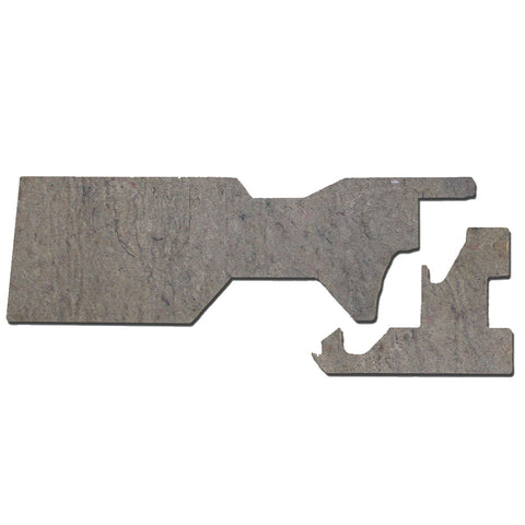 Firewall Insulation Pad, 2-Piece, 1968-70 AMC AMX, Javelin