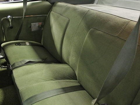 Seat Cover, Corduroy Cloth Rear Bench, 1970 AMC Javelin (5 Colors) - Drop ships in approx. 4 months