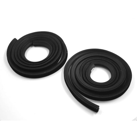 Door Window Channel Kit, 4-Door & Wagon, Rear, 1967-70 AMC Ambassador, Rebel