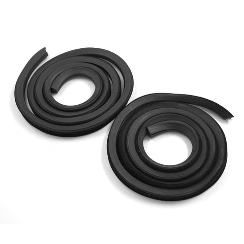 Door Window Channel Kit, Rear, 4-Door Sedan, 1971-78 AMC Ambassador, Matador