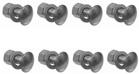 Bumper Bolt Kit, Front, Chrome, 1971-72 AMC Javelin, Javelin AMX (without bumper guards)