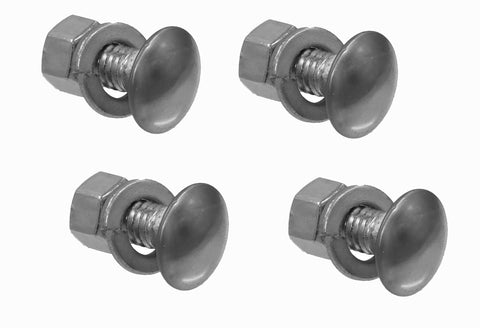 Bumper Bolt Kit, Front, Chrome, 1970-72 AMC AMX, Javelin (without bumper guards)