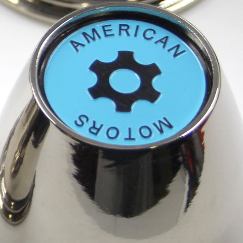 Machine Wheel Center Cap & Emblem Kit, Set of 4, 1970 AMC Rebel Machine, 1970-72 Ambassador, 1971-72 Javelin AMX, 1971-72 Matador
