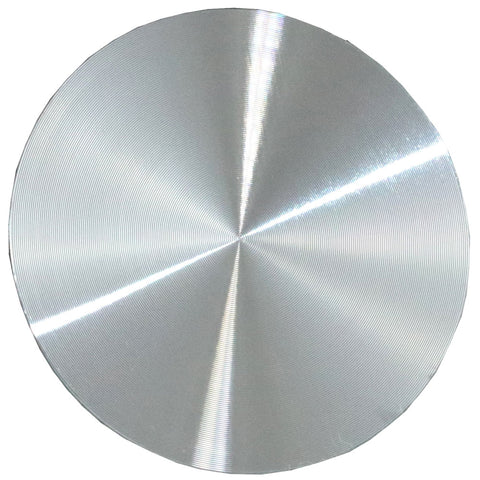 Wheel Center Cap Emblem Insert, Silver, Slot Style, 10 Slot, Poly-Cast, Forged, & Turbine Wheels, 1971-88 AMC (4 Required)