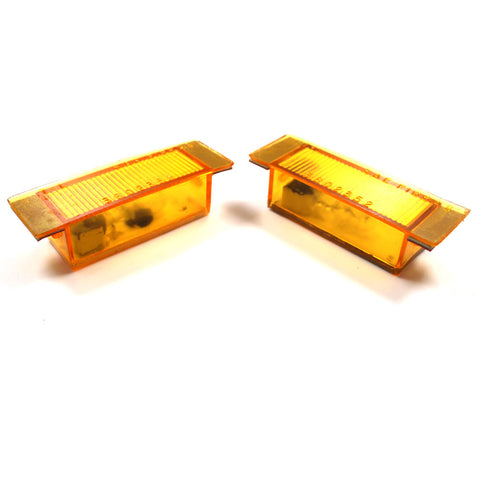 Lamp Set, Front Side Marker, Amber w/Original Style Incandescent Bulbs, 1968-69 AMC AMX & Javelin
