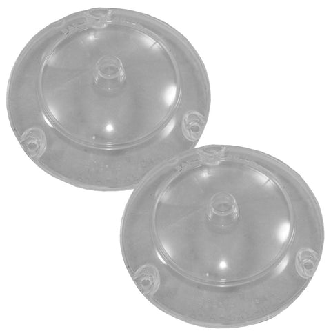 Lens Set, Driver and Passenger Turn Signal, Clear, 1968-Early 72 AMC AMX, Javelin AMX