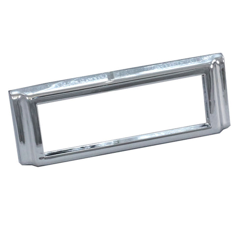 Bezel Kit, Front or Rear Side Marker Lens, Chrome, 1964-69 Rambler American