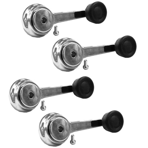 Window Crank Kit, Set of 4, Chrome, 1968-73 AMC (See Applications)