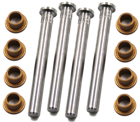 Door Hinge Pins (4 3" Long) & Bronze Door Hinge Bushings (8), 2-Door, Master Kit, 1978-83 AMC Concord, 1980-88 Eagle