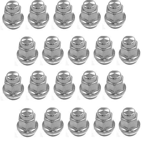 Lug Nut Set, Stainless Capped, 1964-88 AMC, Rambler, Eagle