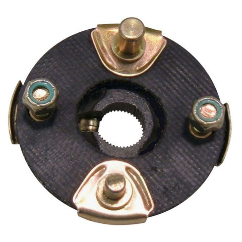 Steering Rag Joint Coupler, 3/4" 36 Spline Full Round Input Shafts With 3-1/4" Od Steering Coupling Assembly, 1967-69 AMC (Measure Yours Before Ordering)