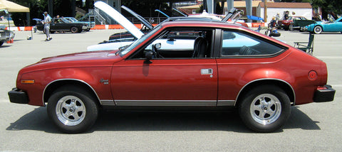 Fender & Hatch Emblem, "Spirit" Script, 4", 1979-83 AMC Spirit (3 Required)