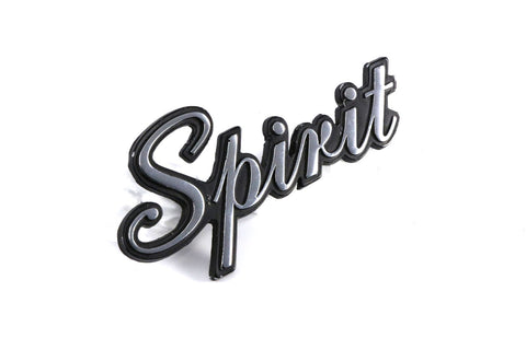 Fender & Hatch Emblem, "Spirit" Script, 4", 1979-83 AMC Spirit (3 Required) - American Performance Products, Inc.