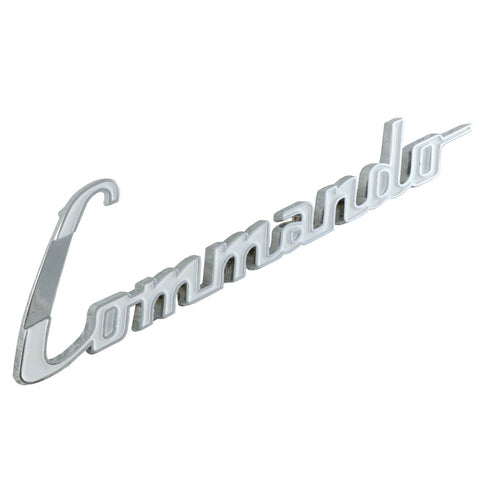 Fender & Hood Emblem, "Commando", 1966-71 Jeepster Commando (3 Required) - AMC Lives