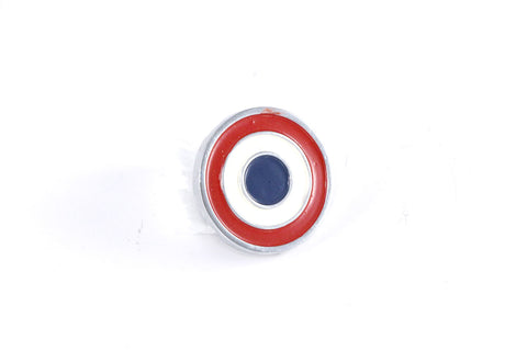 Quarter Panel Emblem, Bullseye, 1"x1", Stick-On, Red, White, & Blue, 1968-74 AMC Javelin