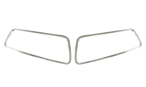 Bezel Kit, Ram Air Hood, Chrome & Black, 1970 AMC Javelin, AMX