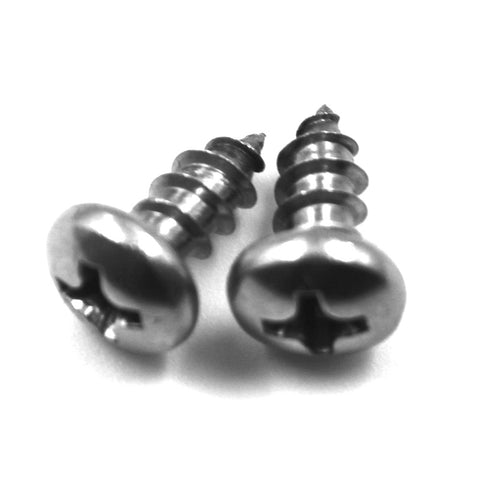 Screw Kit, Windshield Pillar Vinyl Top, 2 Piece, T-304 Stainless, 1968-74 AMC Javelin, Javelin AMX