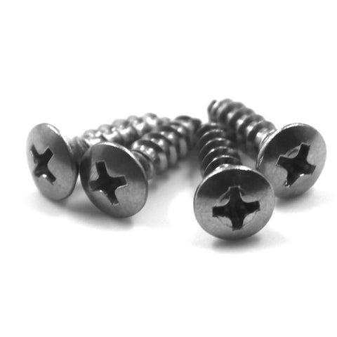 Screw Kit, Manual Shift Boot Ring, 4 Pieces, T-304 Stainless, 1966-71 AMC Cars