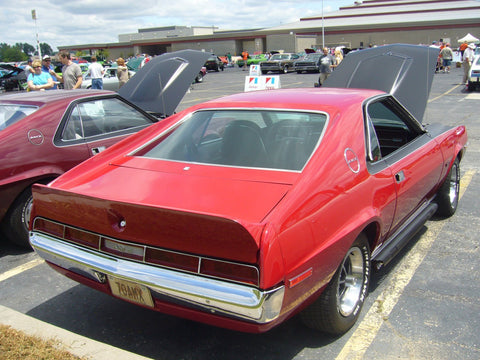 Fiberglass Group 19 Front & 71-74 Javelin AMX Style Rear Spoiler Kit, 1968-70 AMC AMX