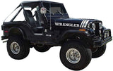 Decal and Stripe Kit, Factory Authorized Reproduction, 1970-97 AMC Jeep Wrangler (7 Colors) - Drop ships in approx. 1-3 weeks