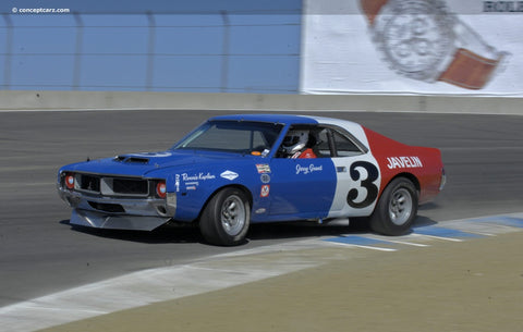 Minilite Style Wheel, 17x8" Satin Aluminum, 1968-74 AMC Javelin, AMX - Drop ships in approx. 1-4 weeks