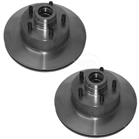 Brake Rotors, 10.280" OD Front Disc, Set of 2, 1978-81 AMC Concord & Spirit (4 Cylinder Only, See Applications)