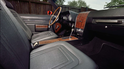 Seat Cover Set, Bucket, 1969 AMC Javelin (5 Colors, 2 Grains) - Drop ships in approx. 4 months