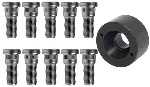 Wheel Stud Kit w/Installation Tool, 1973-88 AMC w/Front Drum Brakes & Jeep 1984-1987