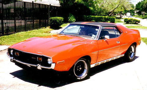 Rocker Molding Set, Simulated Side Exhaust, 1968-74 AMC Javelin, 1971-74 Javelin AMX - Ships in approx. 3 months