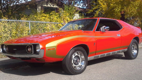 Rocker Molding Set, Simulated Side Exhaust, 1968-74 AMC Javelin, 1971-74 Javelin AMX - Ships in approx. 3 months