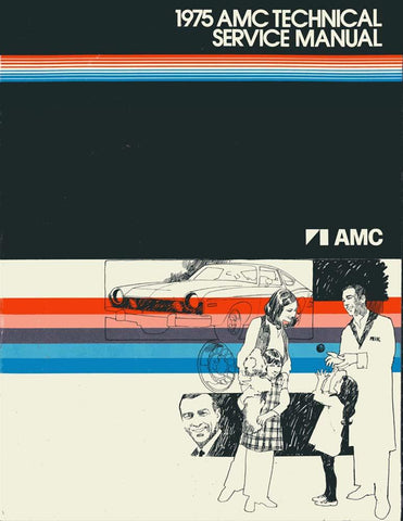 Technical Service Manual, Factory Authorized Reproduction, 1975 AMC - AMC Lives