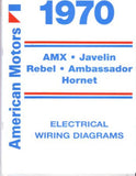 Electrical Wiring Diagrams, Factory Authorized Reproduction, 1970 AMC - Drop ships in approximately 1-2 weeks