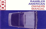 Owner's Manual, Factory Authorized Reproduction, 1968 Rambler American - Drop ships in approximately 1-2 weeks