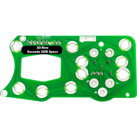 Instrument Cluster Printed Circuit Board, All-New, 1970-77 Hornet & 1970-77 Gremlin X w/Optional Clock, Tach, or Economy Gauge