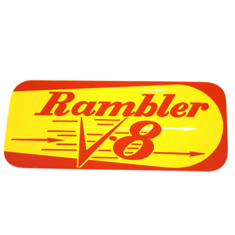 Valve Cover Decal, 1957 Nash Ambassador V-8