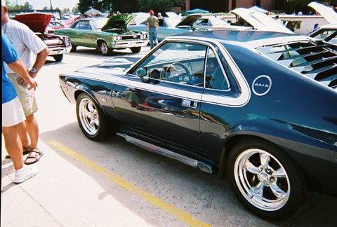 Decal and Stripe Kit, Factory Authorized Reproduction, 1970 AMC AMX (3 Colors) - Drop ships in approx. 1-3 weeks