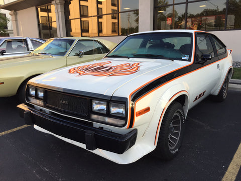 Decal and Stripe Kit, Factory Authorized Reproduction, 1979-80 AMC Spirit AMX (2 Color, 2 Color Choices) - Drop ships in approx. 1-3 weeks