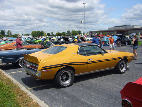 Decal and Stripe Kit, Factory Authorized Reproduction, 1971 AMC Javelin (4, 2 Color Choices) - Drop ships in approx. 1-3 weeks